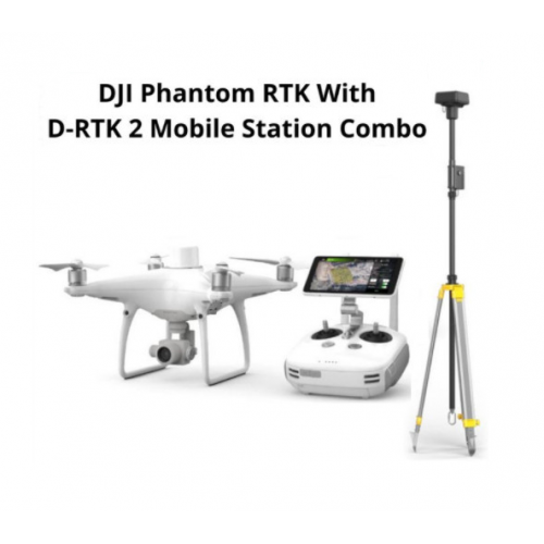 Dji Phantom 4 RTK with D-RTK 2 mobile station combo - Dji phantom 4RTK